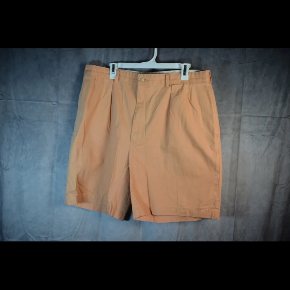 Polo by Ralph Lauren Men's Shorts Flat Front Pockets Size 40 Orange